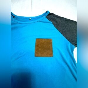 Amazon Women’s Short sleeve baseball tee with pocket